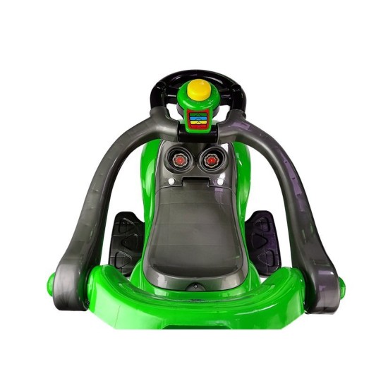 Mašīna - stūmējs DELUXE 3w1 Green