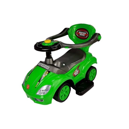 Mašīna - stūmējs DELUXE 3w1 Green
