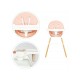 Barošanas krēsls Ecotoys Rose New 2in1