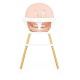 Barošanas krēsls Ecotoys Rose New 2in1