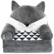 Mīksts bērnu plīša krēsls 3in1 "Fox"