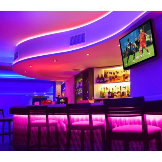RGB Juosta 5 metrų 300 vnt. LED multichip