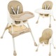 Bērnu barošanas krēsls Kruzzel 3in1 Beige