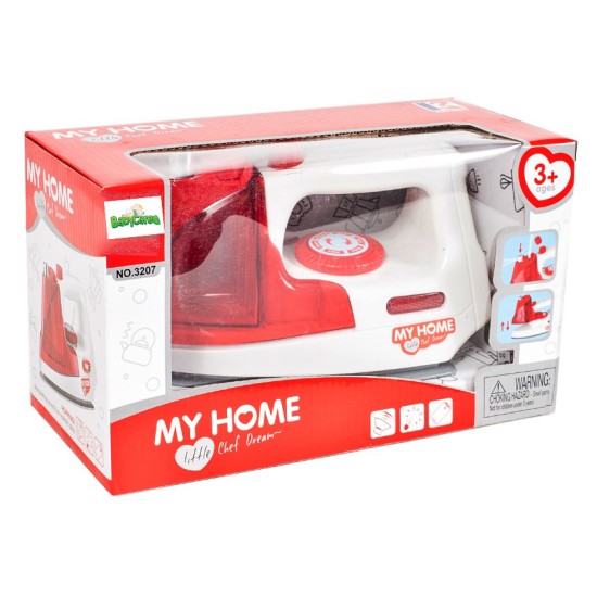 Bērnu gludeklis "MY HOME" ar gaismu un ūdeni
