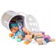 Lavinamosios medinės kaladėlės 100 vnt. Eco toys