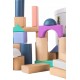Lavinamosios medinės kaladėlės 100 vnt. Eco toys