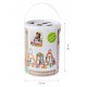 Lavinamosios medinės kaladėlės 100 vnt. Eco toys