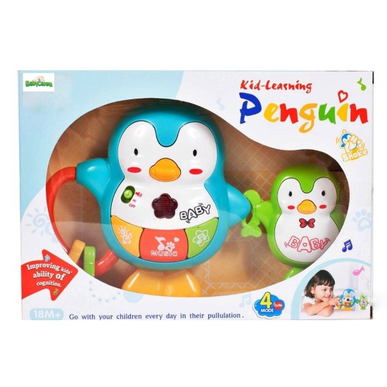Lavinamasis muzikinis barškutis “ Pingvinai“