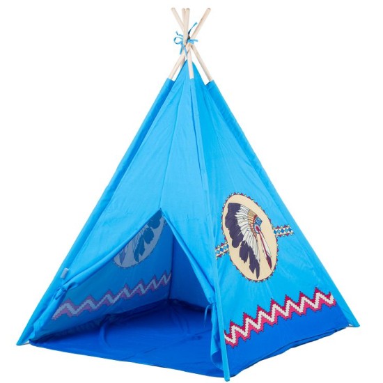 Spēļu telts Eko rotaļlietas, tipis WIGWAM