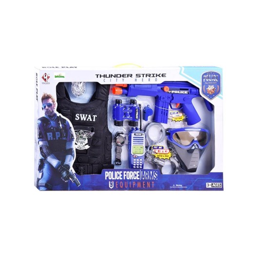 Bērnu policijas komplekts 9 gab