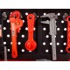 Bērnu darbagalds ar skrūvgriezi un instrumentiem XL