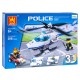 Izglītojošs konstruktors Super Police, 206 daļas 3in1