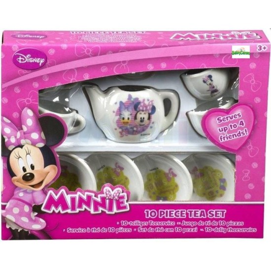 Minnie Mouse porcelāna tējas krūzes komplekts 10 gab