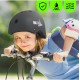 Bērnu ķivere velosipēdam, skrituļslidām, slidām, regulējama, ar ventilāciju, viegla, 48-54 cm