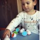 Montessori Izglītojoša spēle - puzles olas, 12 gab.